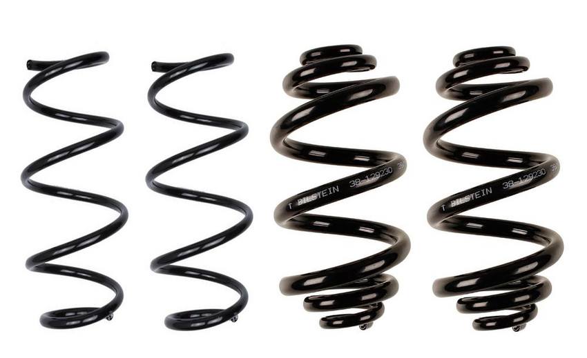 BMW Coil Spring Set - Front and Rear (Heavy Duty Version for Standard Suspension) (B3 OE Replacement) 33536750760 - Bilstein 3807682KIT